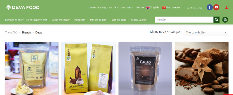 Đơn vị bán máy pha cà phê - Deva Food