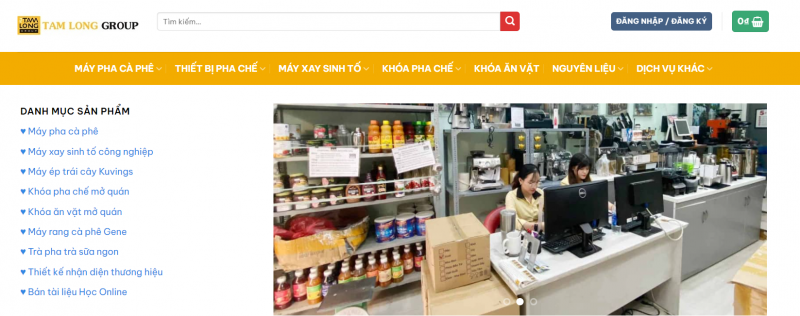 11. Công ty kinh doanh máy pha cà phê - Tam Long Group