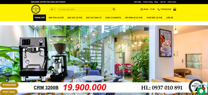 Cửa hàng bán máy pha cafe - Coffee Machine