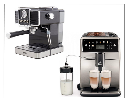 Máy pha cafe tự động và bán tự động