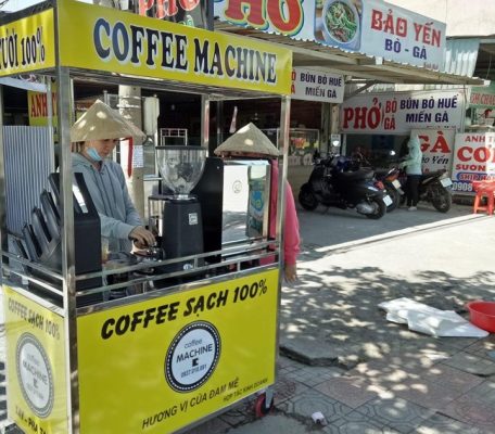 Mô hình kinh doanh xe bán cà phê mang đi
