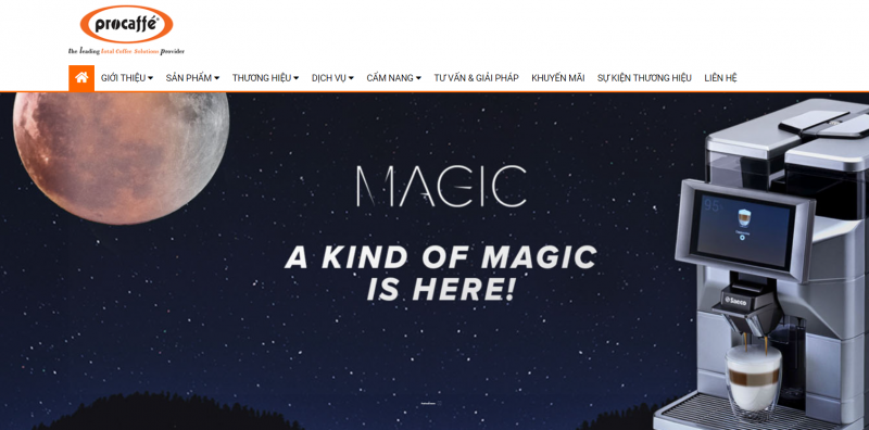 Đơn vị cho thuê máy pha cà phê ProCafe