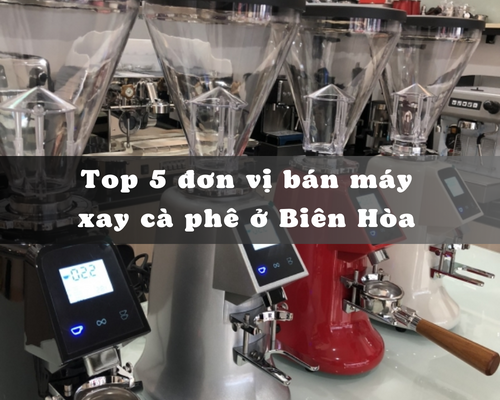 Top 5 đơn vị bán máy xay cà phê ở Biên Hòa